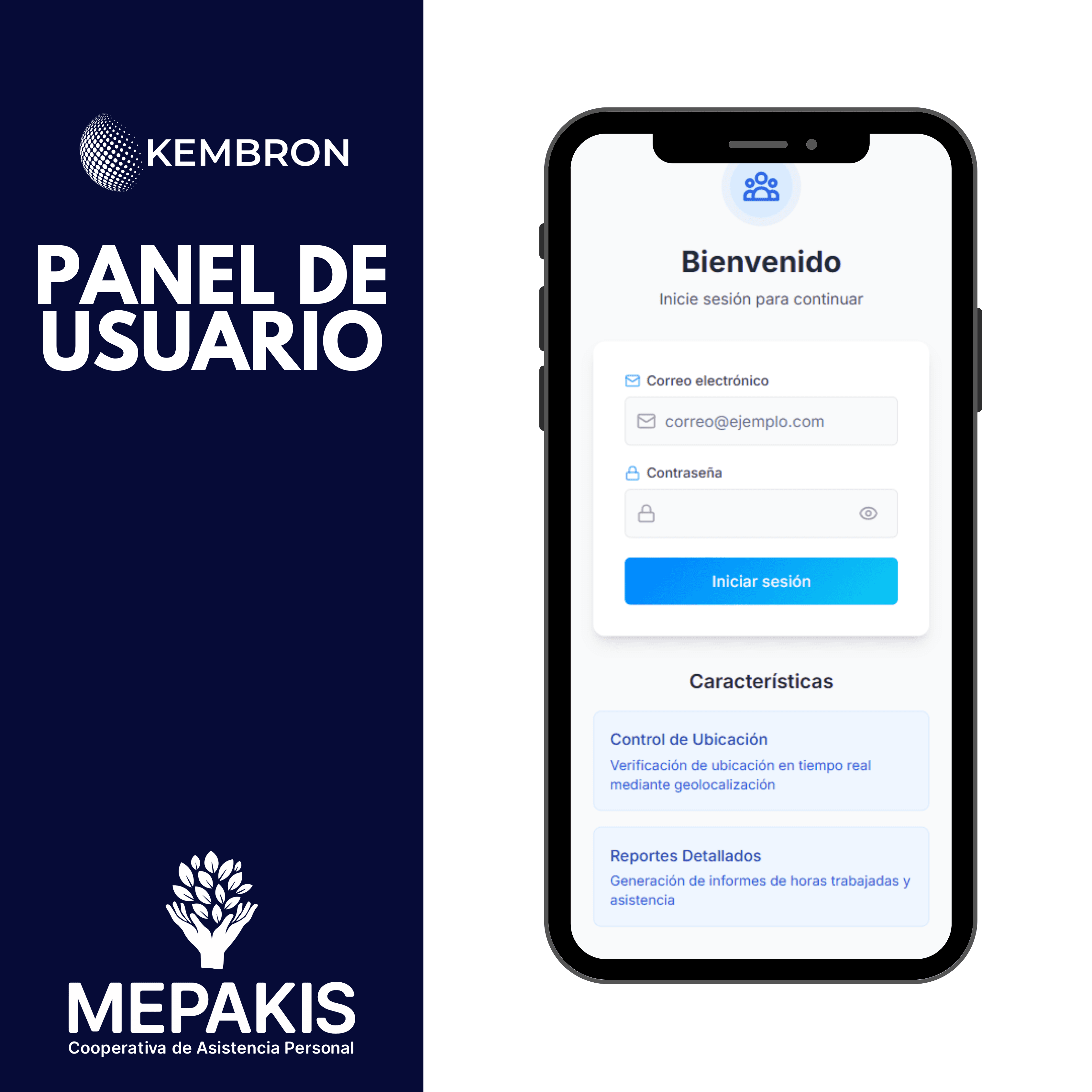 Panel de automatización de procesos empresariales desarrollado por Kembron